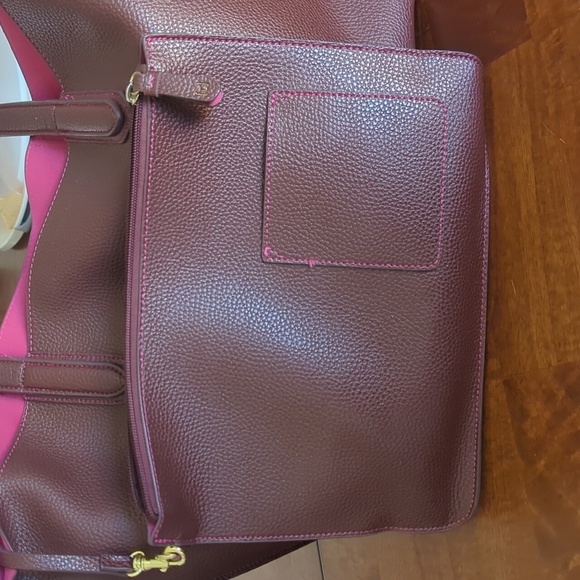 Dark Purple Tutilo Tote Fits EVERYTHING - Picture 8 of 11